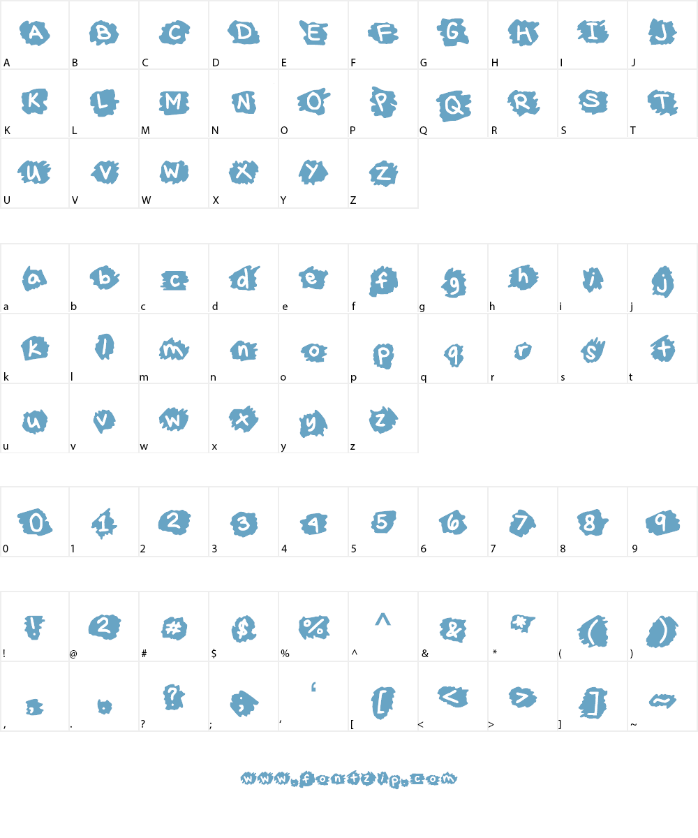 MissTerious Font Character